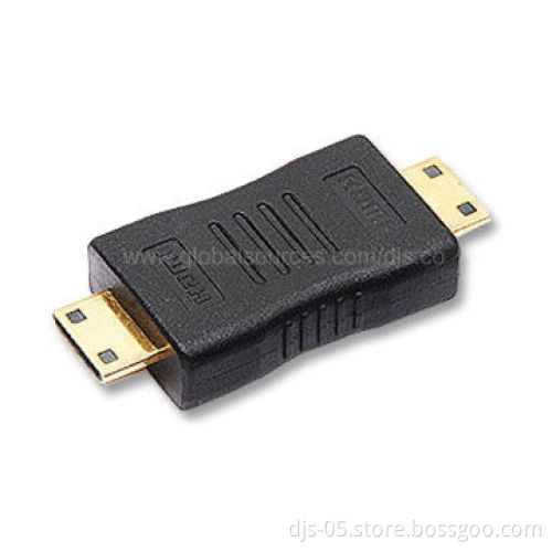 Mini HDMI Adapter,Male to Male with High-performance and Corrosion-resistant Connector, Easy to Use